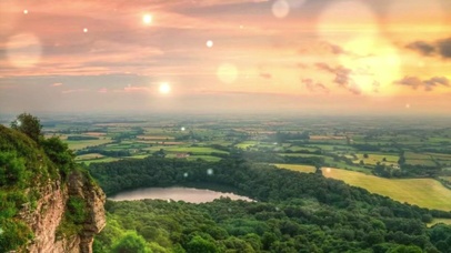 山川美景郁郁葱葱