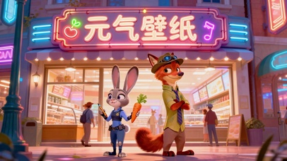 疯狂动物城-元气壁纸（免费）