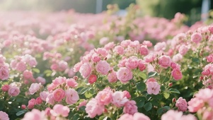 蔷薇花海