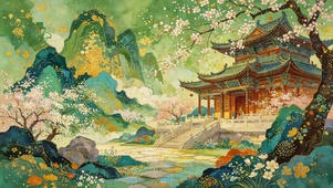 治愈古风风景