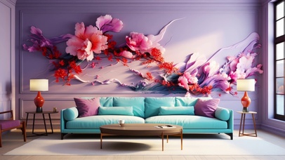 时尚大气华丽客厅