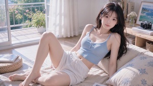 居家纯欲少女