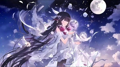 月下的哥伦比娅