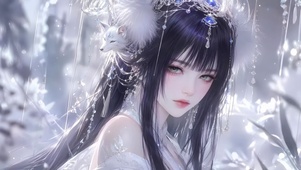 白狐美人