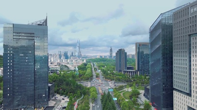 贵阳市观山湖区航拍城市航拍