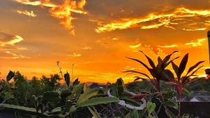  夕阳黄昏美景