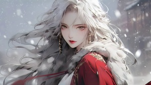 银发少女