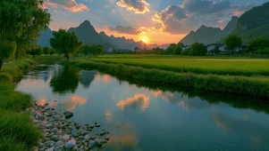 乡村治愈系风景