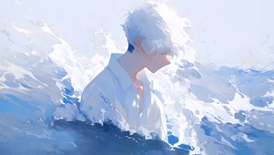 白衣少年