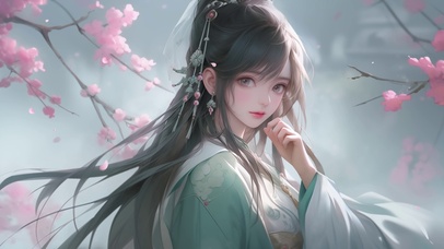 青衣美人