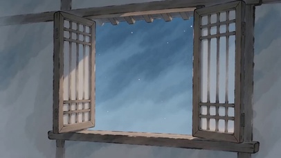 窗外星空