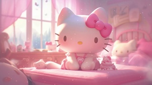 hello kitty 可爱猫