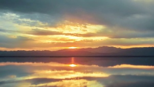 4K 唯美【夕阳落山】