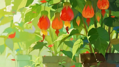 小清新护眼绿植