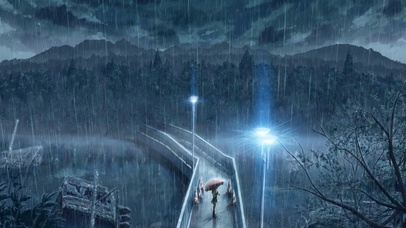 雨景
