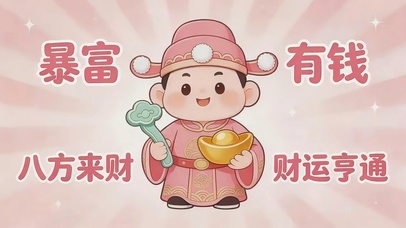 暴富有钱 八方来财
