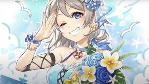 花与少女