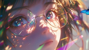 眼睛里有星星无缝循环
