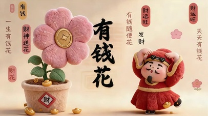 有钱花
