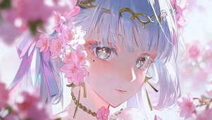 樱畔清眸