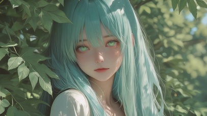小清新美女高清4k