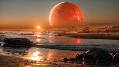 唯美星球海浪