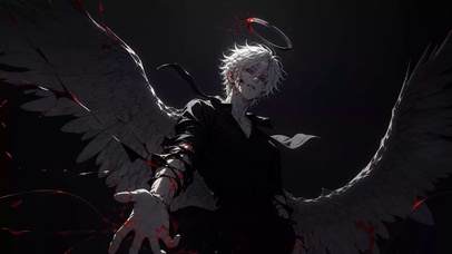 帅气天使