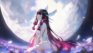 月夜花海哥伦比娅