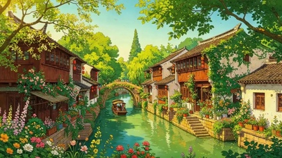 江南水巷