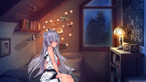 雨屋少女