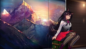红裙子女孩