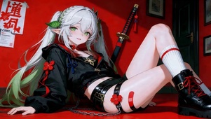 可爱长腿女孩