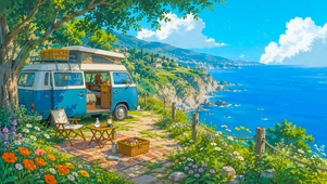 海边房车