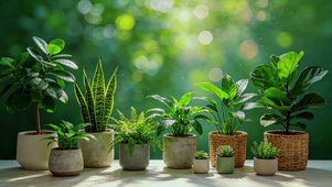 阳光绿植盆栽