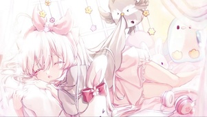 睡梦中的美少女