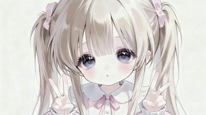 软萌双马尾萝莉