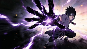 佐助 雷盾！千鸟！