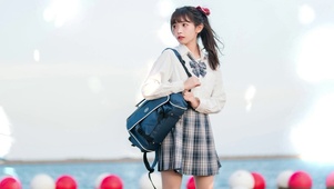 清纯美腿女神