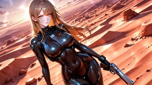 酷炫女战士