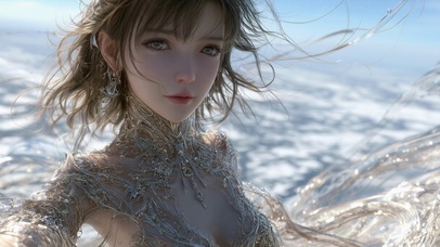 清纯治愈系少女