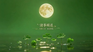 明月幸运，诸事顺遂