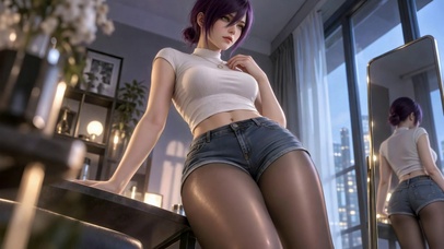 居家长腿美少女蕾塞