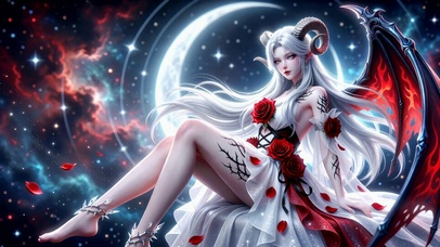 星空玫瑰魅魔法少女