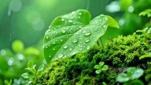 山间小雨4K