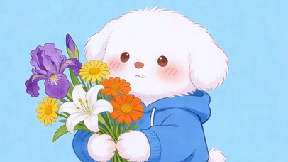 送你小花