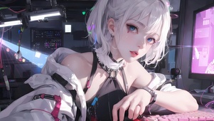 4k赛博少女