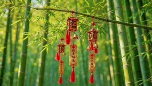 竹林风铃