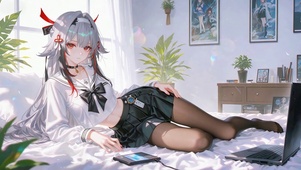 窗边JK女孩叶瞬光