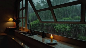 【雨景】感受窗外的雨