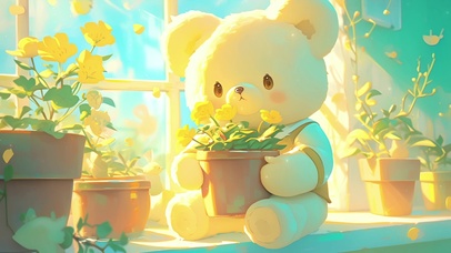清新治愈小熊
